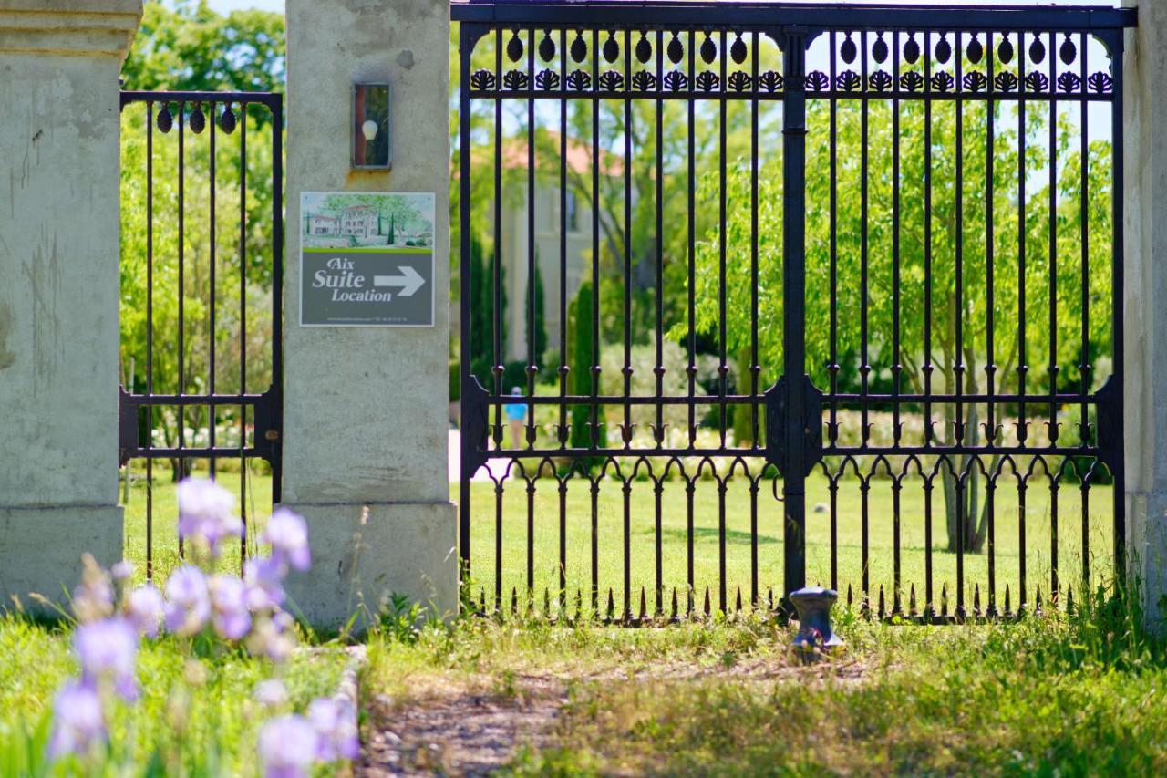 Private Furnished Apartment With All Comfort Has A Garden In A Green Space Meyreuil Dış mekan fotoğraf